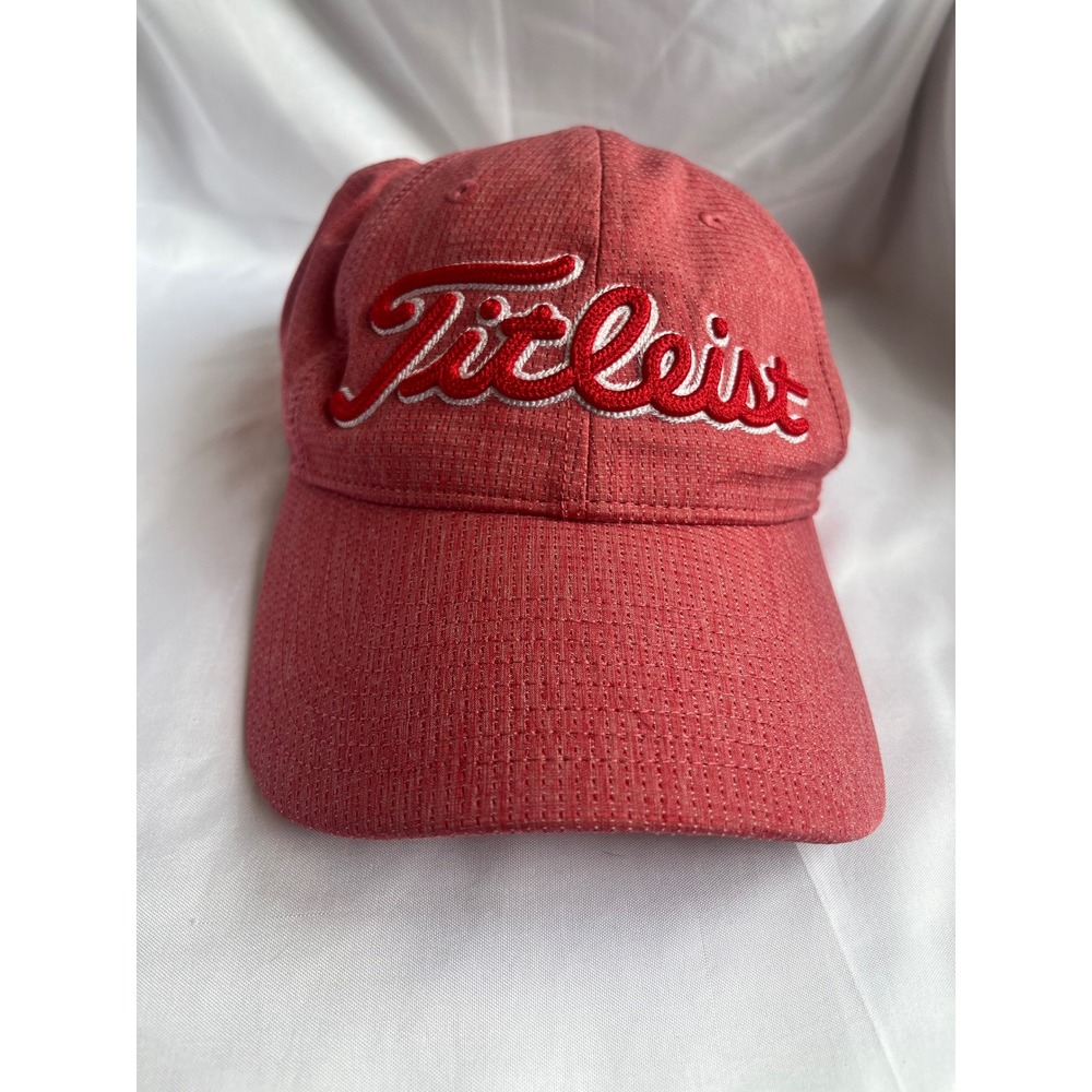 Titleist Pro V1 Golf Hat Adjustable Red